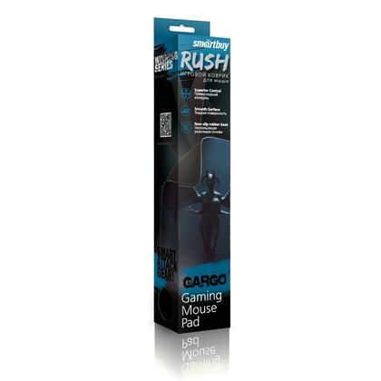 Коврик для мыши Smartbuy RUSH Gargo игровой, резина+ткань, 360x270x3 мм (SBMP-16G-GA)