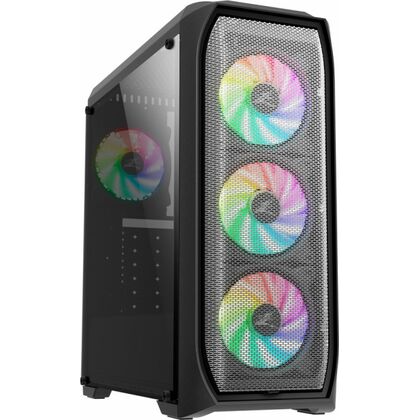 Корпус Zalman Midi-Tower N5 MF (без БП, 2xUSB2.0, 1xUSB3.0, ) N5 TF Black