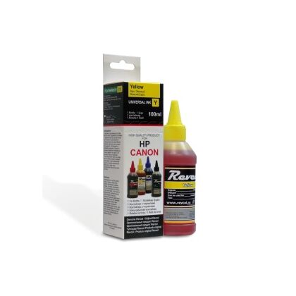 Чернила Lexmark/HP/Canon Yellow 100 мл. Revcol