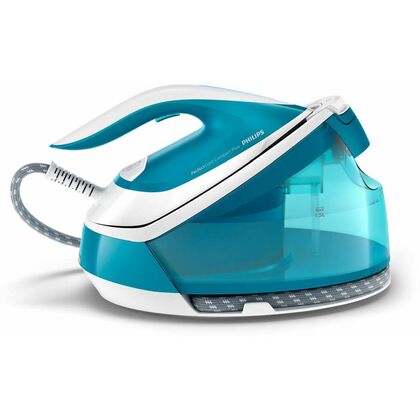 Паровая станция Philips GC7920/ 20 голубой (2400 Вт, паровой удар - 430 г/ мин, объем резервуара - 1500 мл)