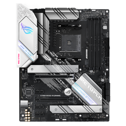 Материнская плата Asus sAM4: ROG STRIX B550-A GAMING [AMD B550, 4*DDR4, 2*PCIEx16, 3*PCIEx1, 6*Sata3, 6 портов*USB3, DisplayPort, HDMI, ATX]