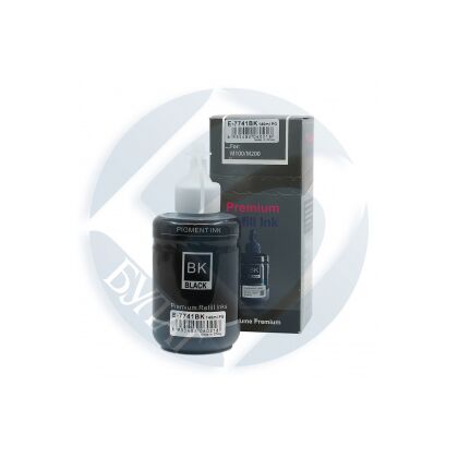 Чернила Epson C13T77414A Black Булат (6k/ 140мл) pigment (L1455/ L605/ M100)
