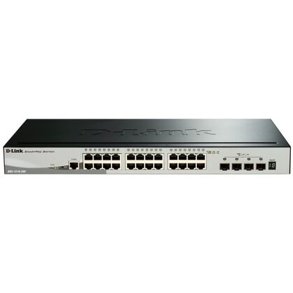 Управляемый коммутатор 28 порта: D-Link DGS-1510-28X (24х1Гбит/ с,4хSFP+) 2 уровня