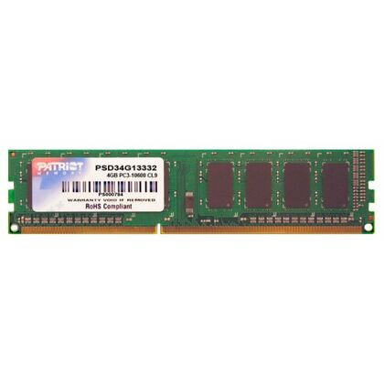 Модуль памяти DDR3-1333МГц 4Гб  Patriot Signature Line CL9 1.5 В (PSD34G13332)
