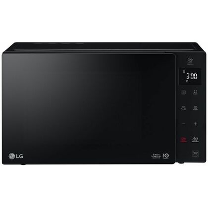 Микроволновая печь соло LG MW25R35GIS черный (1000 Вт, объем - 25 л, управление: сенсарное)