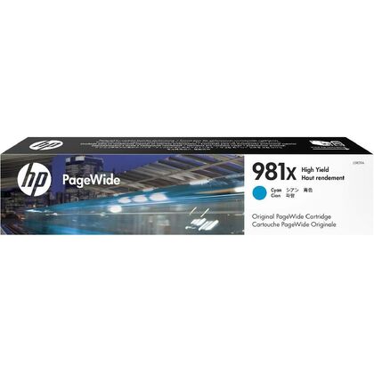 Картридж HP L0R09A (№981X) Cyan (PageWide 556/586)