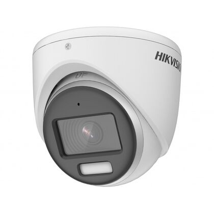 Видеокамера IP 2 Mp уличная Hikvision купольная, f: 3,6 мм, 1920*1080, ИК: LED 20 м, микрофон (DS-2CE70DF3T-MFS (3.6 mm))