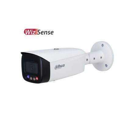 Видеокамера IP 4 Mp уличная Dahua цилиндрическая, f: 3.6 мм, 2688*1520, LED:40 м, карта до 256 Gb, микрофон (DH-IPC-HFW3449T1P-AS-PV-0360B)