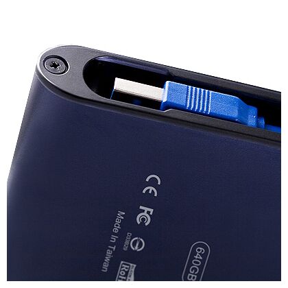Внешний жесткий диск HDD 2.5" 1Tb SiliconPower A80 USB 2.0 Синий (SP010TBPHDA80S3B)
