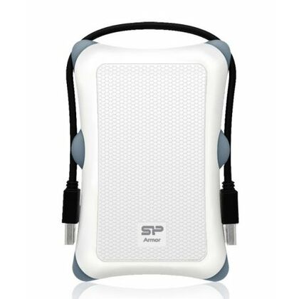 Внешний жесткий диск HDD 2.5" 1Tb SiliconPower A30 USB 3.0 Белый (SP010TBPHDA30S3W)