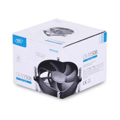 Система охлаждения Для процессора DeepCool 65 W CK-11508 (1150/ 1151/ 1155/ S1156 / Core i7/ i5/ i3 /  Pentium G, 3 Pin, 95 мм) CK-11508