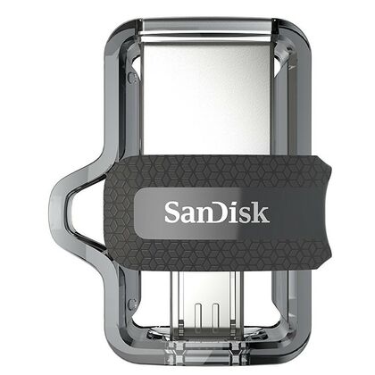 Флеш-накопитель Sandisk 64Gb USB3.0 Ultra Dual Серый (SDDD3-064G-G46GW)