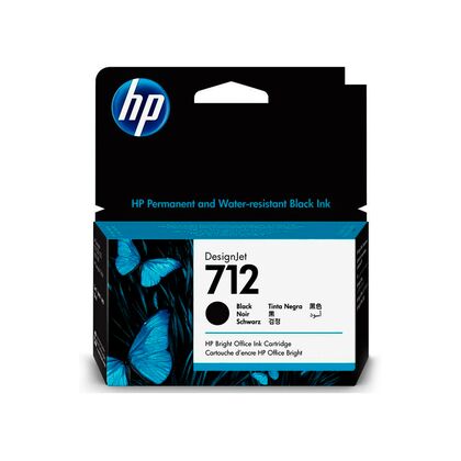 Картридж HP 3ED70A (№712) Black 38мл. (DJ T200/ T600)