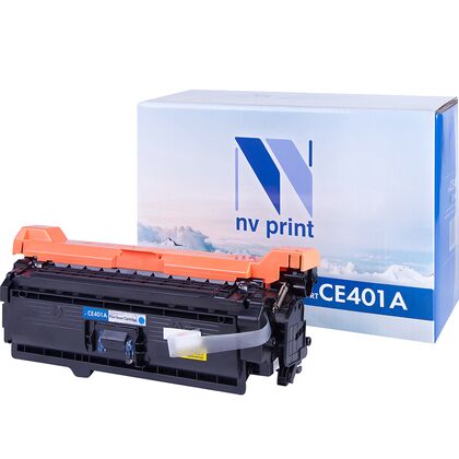 Картридж HP CLJ CE401A Cyan NV Print 6000стр. (M551/ М551n/ M551dn/ M551xh)