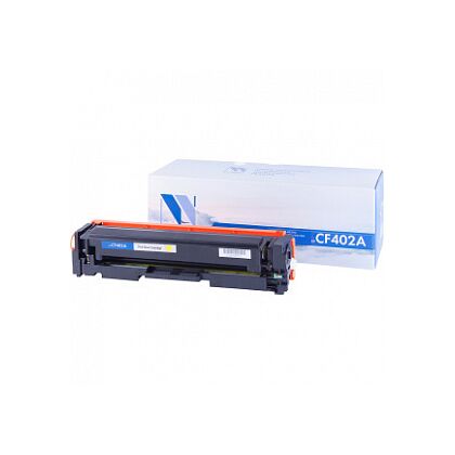 Картридж HP CLJ CF402A (201A) Yellow NV Print 1400стр. (M252 / n/ dn/ dw M277n/ dw)