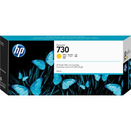Картридж HP DJ P2V70A (№730) Yellow 300 мл. (DJ T2600/ T1700)