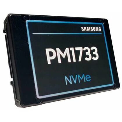 Твердотельный накопитель SSD 2.5" U.2: 7680 ГБ Samsung PM1733 TLC [Скорость чтения/ записи: 7000 МБ/ с/ 3800 МБ/ с] MZWLJ7T6HALA-00007