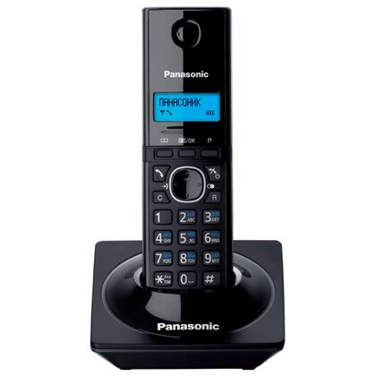 Телефон DECT Panasonic KX-TG1711 черный