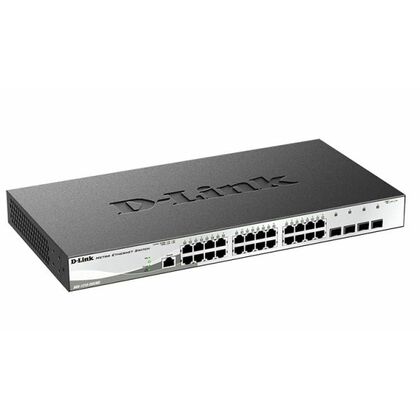 Управляемый коммутатор 28 порта: D-Link DGS-1210-28X/ ME (24х1Гбит/ с,4хSFP+) 2 уровня