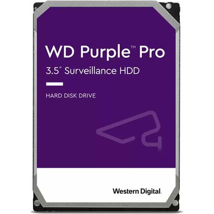 Жесткий диск HDD 3.5" SATA: 18000 Гб WD Purple [7200 rpm, 512 Мб, Sata 3 (6 Gbit/ s)] WD181PURP