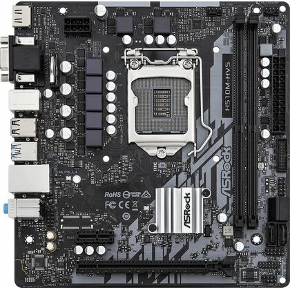 Материнская плата ASRock LGA1200: H510M-HVS R2.0