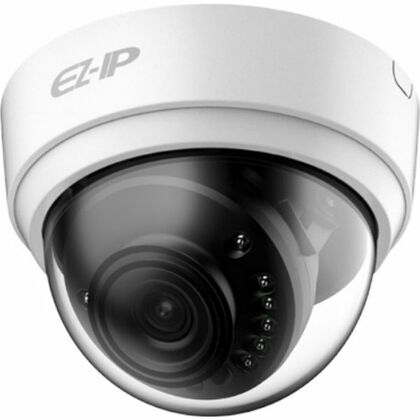 Видеокамера IP 2 Mp внутренняя EZ-IP купольная, f: 2.8 мм, 1920*1080, ИК: 20 м, карта до Нет (EZ-IPC-D1B20P-0280B)