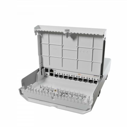 Управляемый коммутатор 10 портов: Mikrotik netFiber 9 (1х1Гбит/ с,5хSFP,4хSFP+) 2 уровня