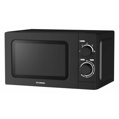Микроволновая печь соло Hyundai HYM-M2065 черный (700 Вт, объем - 20 л, управление: механическое)