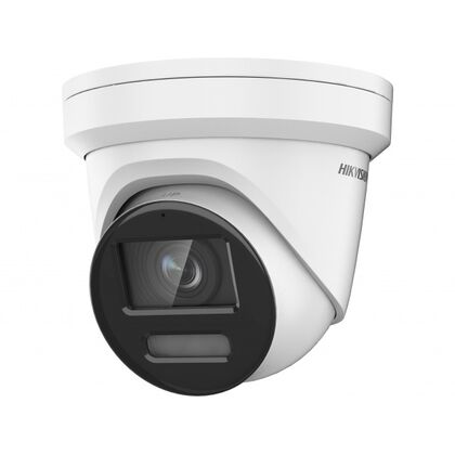 Видеокамера IP 8 Mp уличная Hikvision купольная, f: 2.8 мм, 3840*2160, LED:30 м, карта до 256 Gb, микрофон (DS-2CD2387G2-LU(C) (2.8 mm))