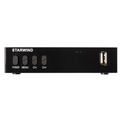 Приставка TV DVB-T2 Starwind CT-220 черный