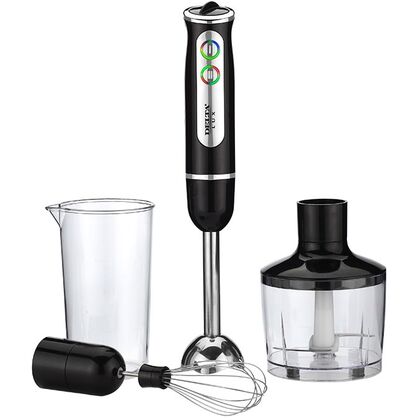 Блендер погружной Delta DL-7039 черный (800 Вт, скоростей - 2)