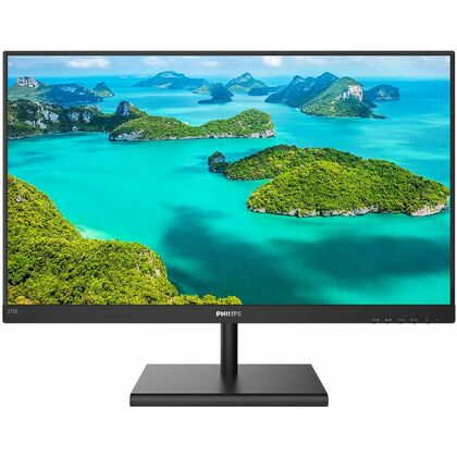 Монитор Philips 27" 275E1S черный (IPS, 2560х1440, 75 Гц, 4 ms, 250 cd/ m2, 1000:1, DPх1, HDMIх1, VGAх1, )
