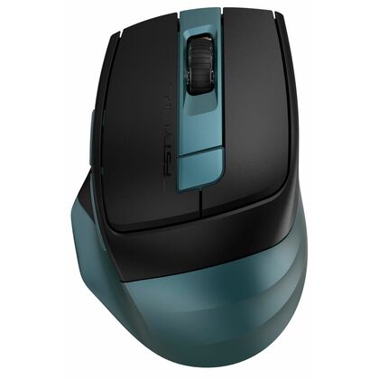 Мышь A4Tech FB35C MIDNIGHT GREEN оптическая, беспроводная, USB, офисная, черный/ зеленый (FB35C MIDNIGHT GREEN)