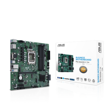 Материнская плата Asus LGA1700: PRO B660M-C D4-CSM