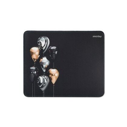 Коврик для мыши Smartbuy Baloon S офисный, резина+ткань, 280×230×3 мм (SBMP-105-BN)