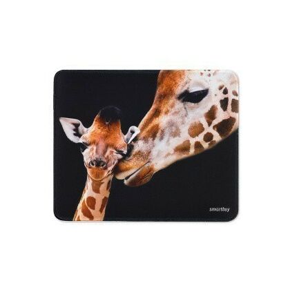 Коврик для мыши Smartbuy Giraffe S офисный, резина+ткань, 280×230×3 мм (SBMP-103-GI)
