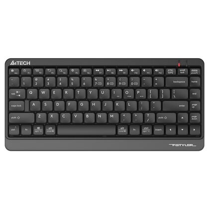 Клавиатура A4Tech Fstyler FBK11, беспроводная, компактная, USB, черный (FBK11 GREY)