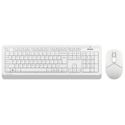 Комплект (клавиатура +мышь) A4Tech Fstyler FG1012 беспроводной, мультимедийный, USB, белый (FG1012 WHITE)