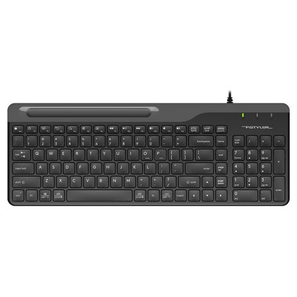 Клавиатура A4Tech Fstyler FK25, проводная, мультимедийная, USB, черный, кабель 1,5 м (FK25 BLACK)