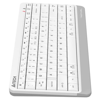 Купить Клавиатура A4Tech Fstyler FBK11, беспроводная, компактная, USB, белый (FBK11 WHITE) в Симферополе, Севастополе, Крыму