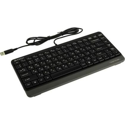 Купить Клавиатура A4Tech Fstyler FBK11, беспроводная, компактная, USB, черный (FBK11 GREY) в Симферополе, Севастополе, Крыму