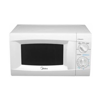 Микроволновая печь соло Midea MM720CKE белый (20 л, 700 Вт, управление - механическое)