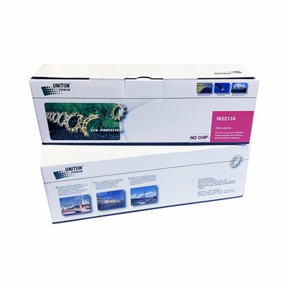 Картридж HP W2213X Magenta Uniton Premium Green Line 2450стр. (CLJ M255/ MFP M282/ M283) без чипа