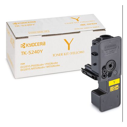 Тонер-картридж Kyocera TK-5240 Kyocera Yellow 3000с , для P5026cdn/ cdw, M5526cdn/ cdw (1T02R7ANL0)