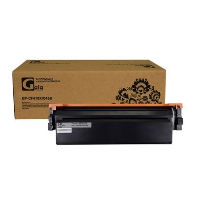 Картридж HP CLJ CF410X/ Canon 046H Black GalaPrint 6500стр. (Pro CM377/ CM452/ CM477/  Canon LBP653Cx/ LBP654Cdw/ MF735Cx/ MF734Cdw/ MF732Cdw)