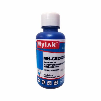 Чернила Canon PGI-2400XLC Cyan Pigment 100мл. CE2400C MyInk (MAXIFY MB5340/ MB5040/ iB4040)