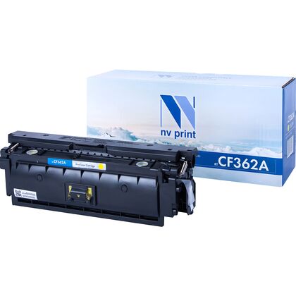 Картридж HP CLJ CF362A Yellow NV Print 5000стр. (M552dn/ M553dn/ M553n/ M553x/ M577dn/ M577f/ M577c)