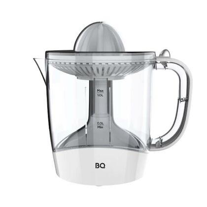 Соковыжималка цитрусовая BQ J1731 белый (125 Вт; скоростей - 1; корпус: пластик; объем для сока - 1000 мл)