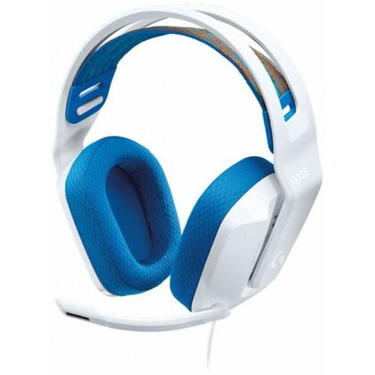 Проводная гарнитура Logitech G335, накладные, jack 3.5 mm. белый (981-001018)