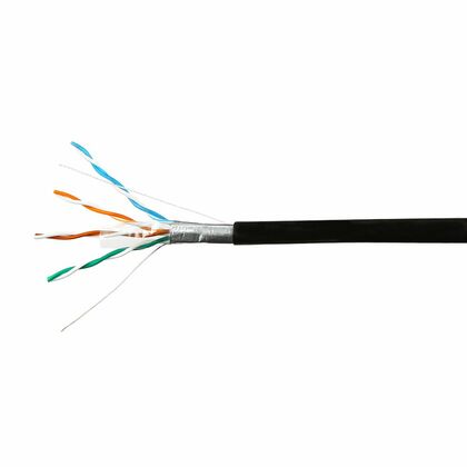 Кабель Cu FTP, Внешний, 4x2x0.51, бухта 305м., Cat5e, SkyNet (CSP-FTP-4-CU-OUT)